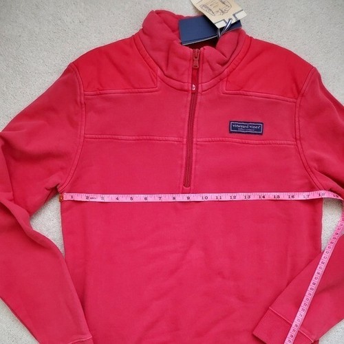 Vineyard Vines NWT Boys Shep Shirt Pullover in Red Velvet New szXL (18) - Picture 6 of 16