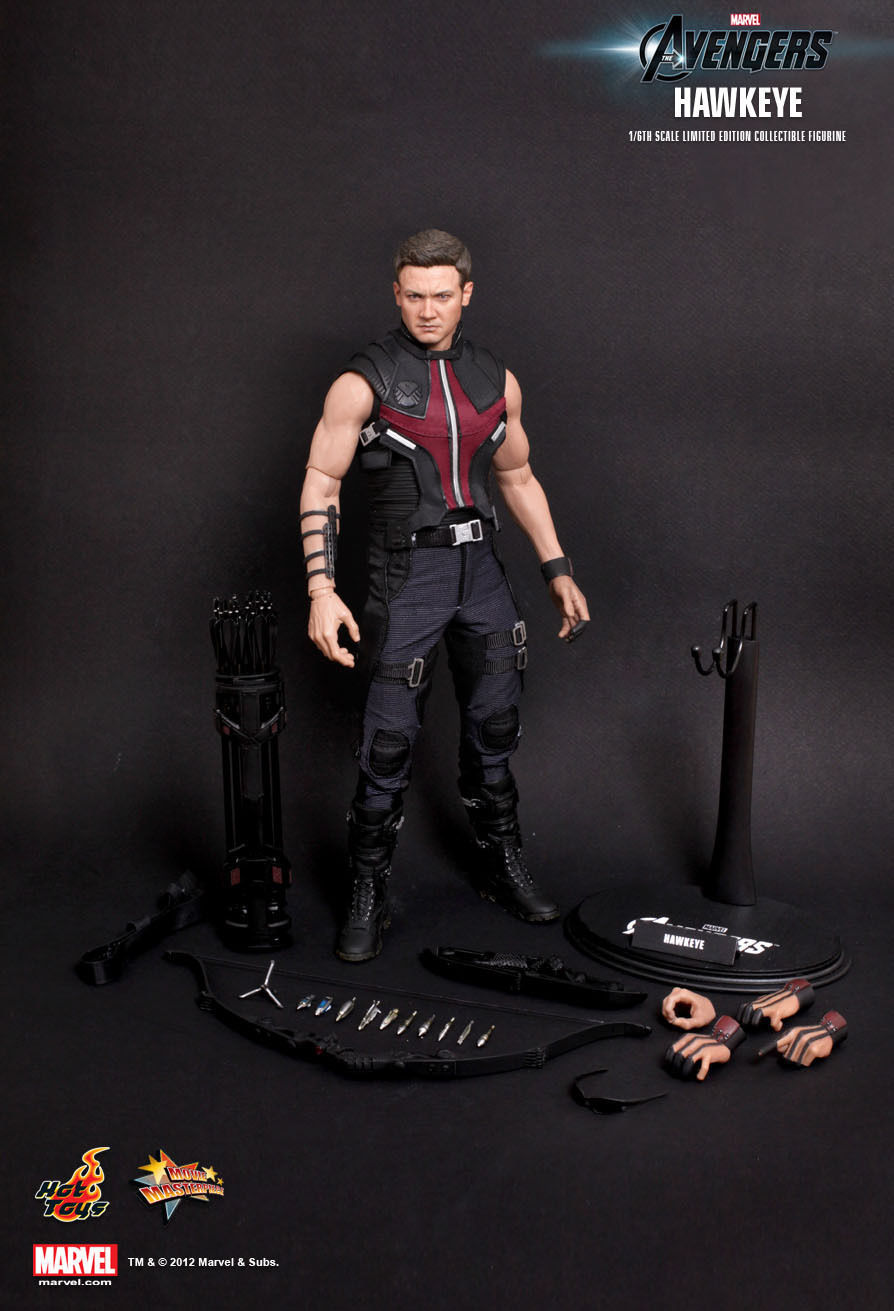 12 13 1 6 HOT TOYS HAWKEYE FIGURE ORIGINAL RELEASE AVENGERS MOVIE MARVEL DC 12 13 1 FIGURE 6 HOT TOYS HAWKEYE FIGURE 1 ORIGINAL RELEASE AVENGERS MOVIE MARVEL DC a8c67c