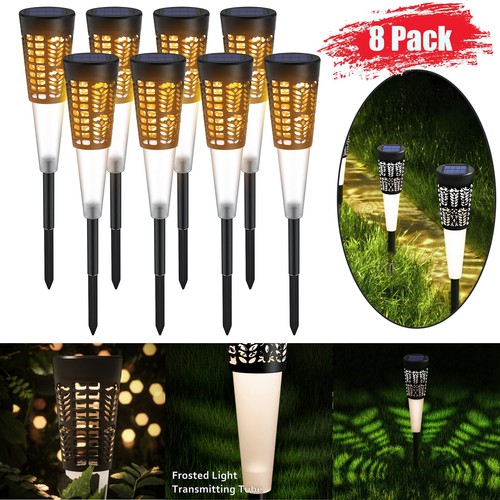 4-12Pack Solar Garden Lights Outdoor Landscape LED Light Pathway Yard Waterproof - Picture 19 of 60