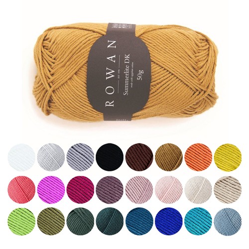 Rowan Strickwolle Garn Summerlite DK Double Cotton Häkeln 50g alle Farbtöne - Bild 2 von 150