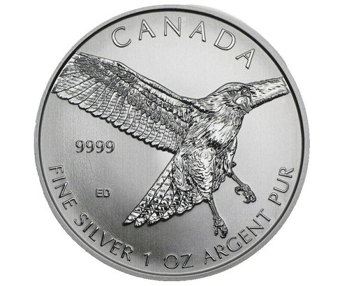 2015 Queen Elizabeth II Canadian Silver Maple Leaf 1 Oz