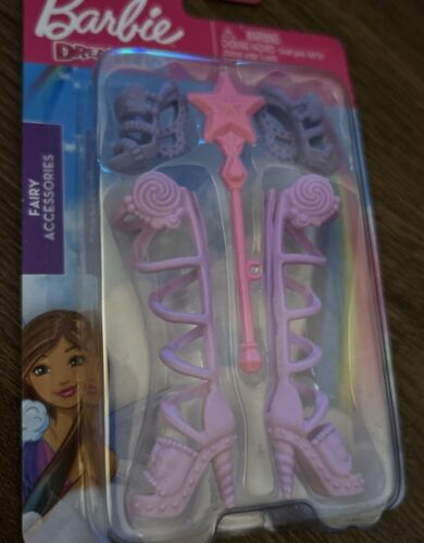 BARBIE DREAMTOPIA Puppe SCHUHPACK Mode Zubehör Spielzeug Set - Bild 2 von 3