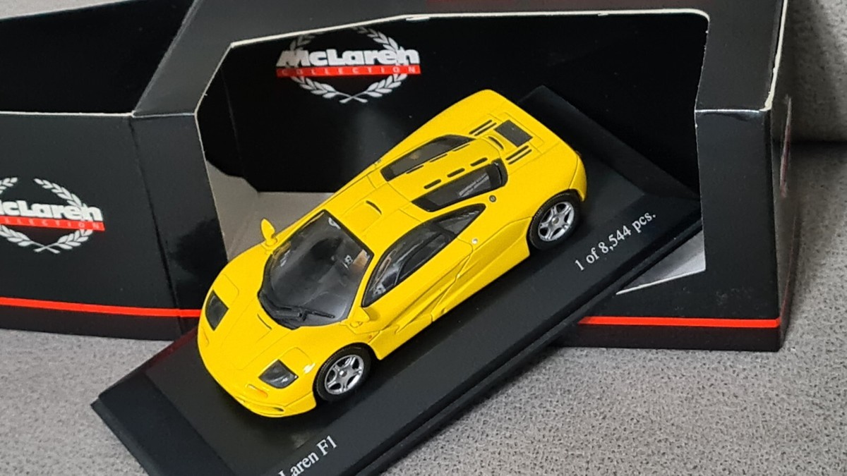 都内で 1/43 Minichamps McLaren F1 Street Car in Yellow | eBay 乗用車