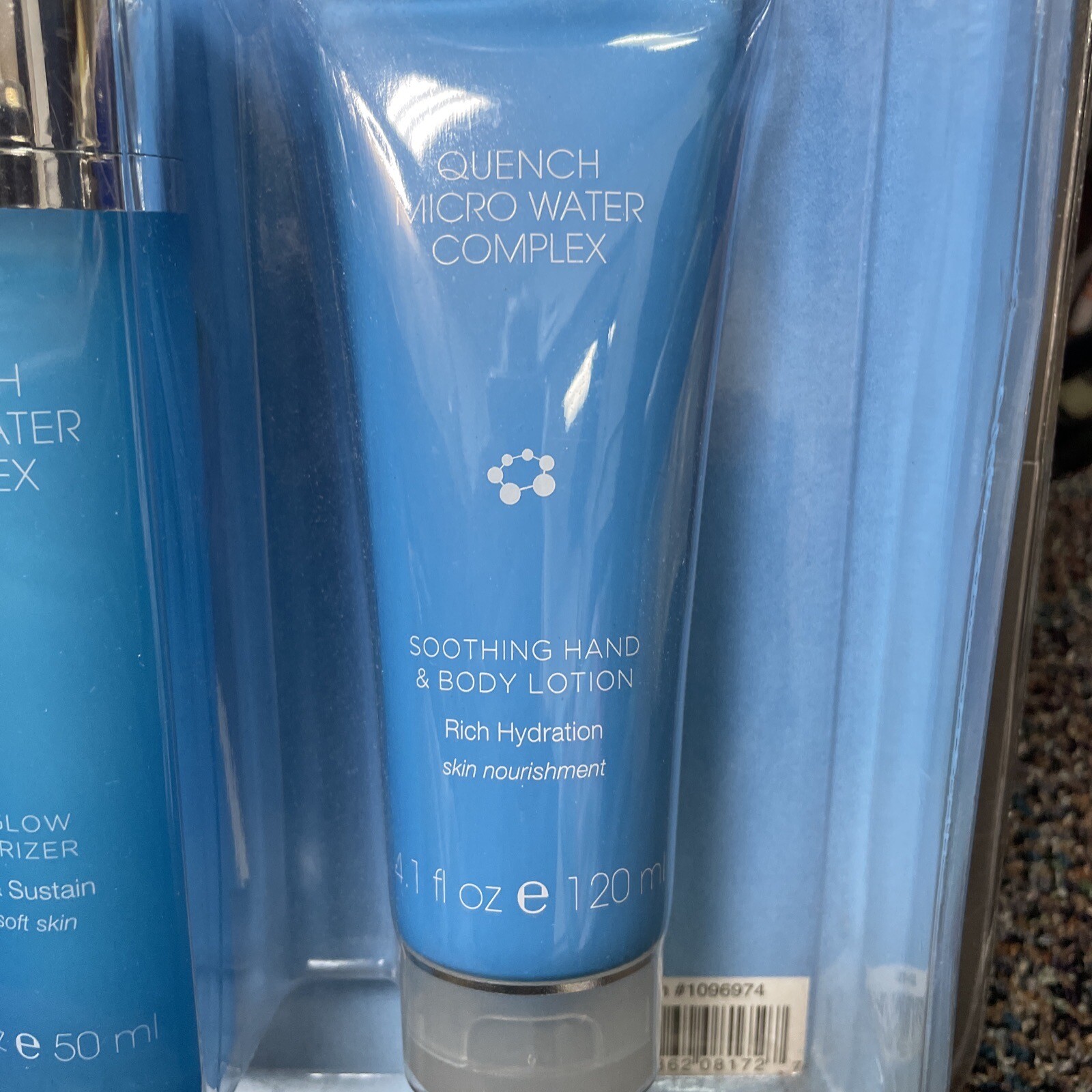 NEW NIB QUENCH MICRO WATER COMPLEX NIGHT RELIEF CREME LOTION CLEANSER SOUFFLE SC - Picture 6 of 7