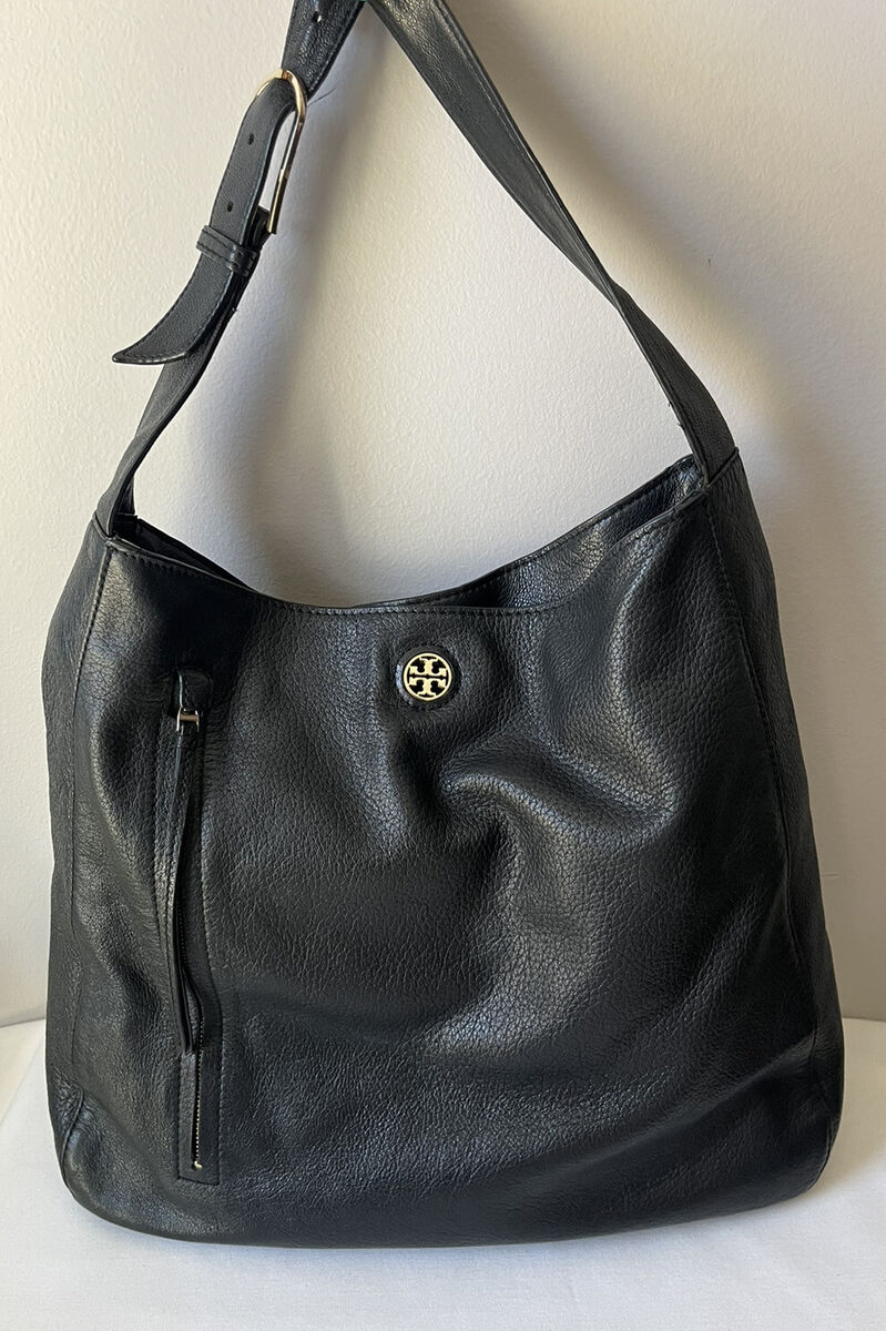 Tory burch black hobo bag hotsell