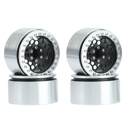 2.2“ Beadlock Wheel Hub Rim for 1/10 RC Crawler Axial SCX10 RR10 90056 Traxxas - Picture 9 of 19