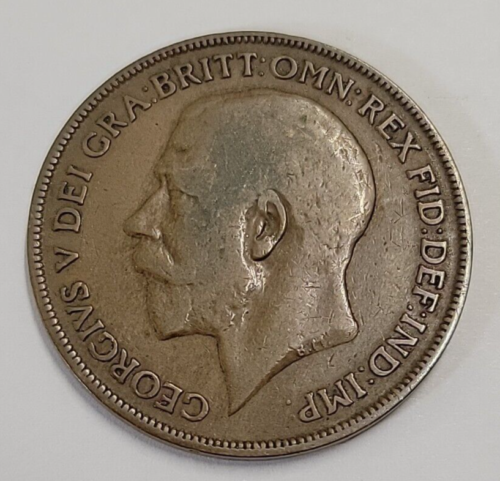 Lot 4 King George V Large Cent Penny 1912, 1921, 1936 Great Britain England Coin - Picture 7 of 10