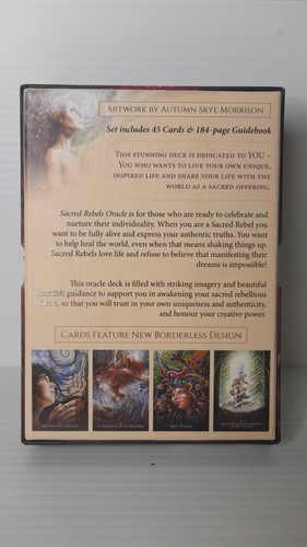 Sacred Rebels Oracle 44 Card Deck Book Guidance for Living a Unique Life Tarot - Foto 2 di 10