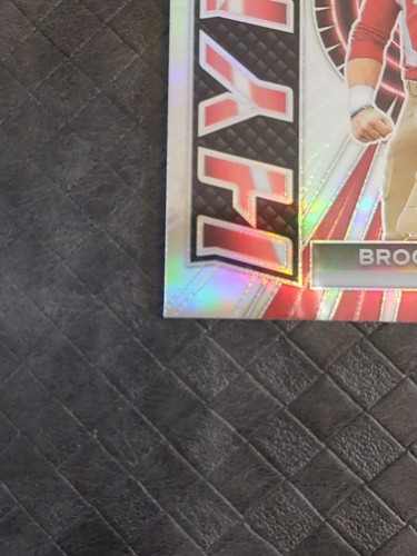 Brock Purdy 2023 Panini Prizm HYPE Silver Holo Card #H-2 49ers - Picture 5 of 10