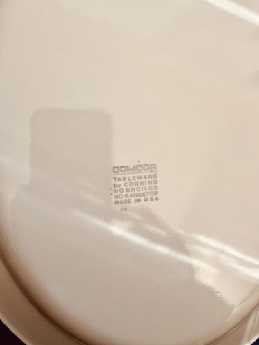 2 Corning COMCOR Oval Serving Platters 11 ½” x 9”. Sandstone Beige. Tableware. - Picture 6 of 7