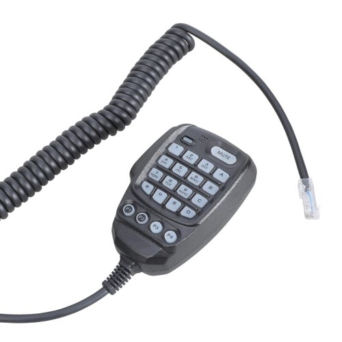 PU Coiled Microphone with High Tensile Strength Waterproof Mic for FTM-300DR - Zdjęcie 7 z 8