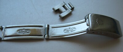 Rolex Lady 10mm 尾錠(WG) & 13mm 革ベルト Yahoo!オークション -「ロレックス 尾錠 10mm」の落札相場・落札価格