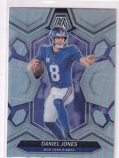 Panini Football NFL Mosaic 2024 No. 162 Daniel Jones Silver Prizm