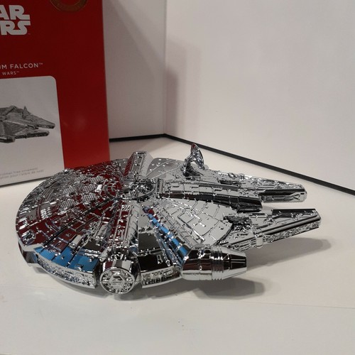2021 Hallmark Keepsake Ornament Star Wars 25 Years Millennium Falcon Metal Wear - Bild 2 von 11