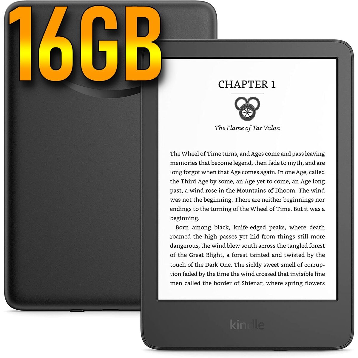 All-new Kindle (2022) 16GB – The lightest and most compact Kindle