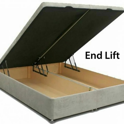 Ottoman Storage Bed Base Solid Gas Lift Base Double & King Size Base - Picture 8 of 8