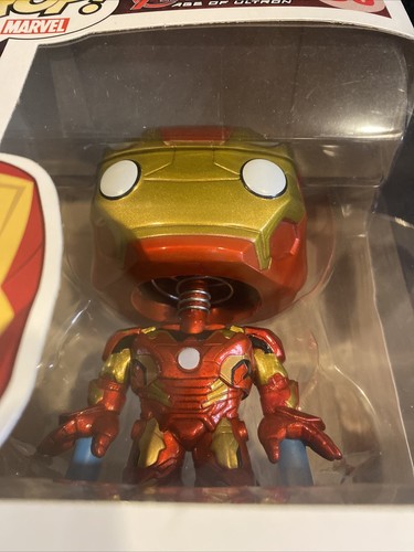 New Funko Pop! Iron Man Mark 43 - Avengers Age of Ultron Iron Man 66 Vaulted - Picture 10 of 11