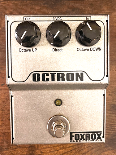Foxrox Electronics Octron Analog Octave Up and Down 2010s - Silber