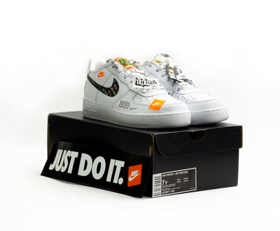 nike air force 1 low just do it pack white