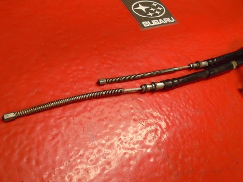 05 06 07 SUBARU IMPREZA VAGÓN FRENO DE ESTACIONAMIENTO JUEGO DE CABLES AMBOS DISCOS ORIGINALES - Imagen 3 de 4