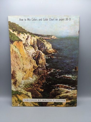 Walter Foster Art Instruction Books Painting Streets Seascapes Vintage Lot of 3 - Picture 3 of 15