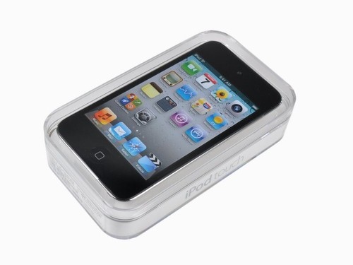 Apple iPod Touch 4. Generation 8GB Player - Schwarz (MC540LL/A) mit Karton - Bild 2 von 2