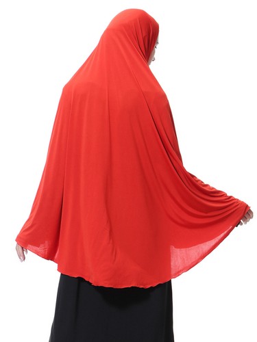 Ramadan Hijab Women Overhead Khimar Turban Prayer Scarf Shawl Muslim Niqab Burqa - Picture 91 of 95