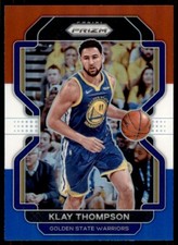 2021-22 Panini Prizm Red White Blue Klay Thompson Warriors