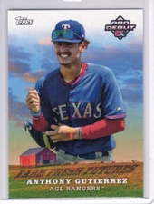 Anthony Gutierrez 2023 Topps Pro Debut Farm Fresh Futures Insert #FF-20