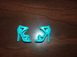 teal color sandals