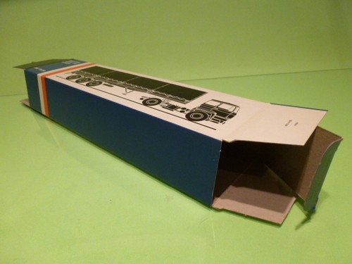 LION CAR 70 DAF TRUCKS 2800-3300 TRAILER - 1:50 GOOD - * ONLY EMPTY BOX * (9) - Imagen 4 de 5