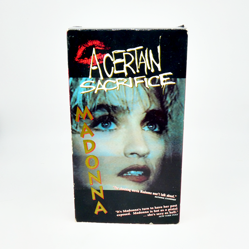 Madonna A CERTAIN SACRIFICE VHS Video Tape 1985 Worldvision Home Rare - Picture 1 of 2