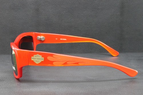 Harley Davidson Sunglasses Men's Rectangular Plastic Orange 61mm HDX833/OR27 - Picture 3 of 7
