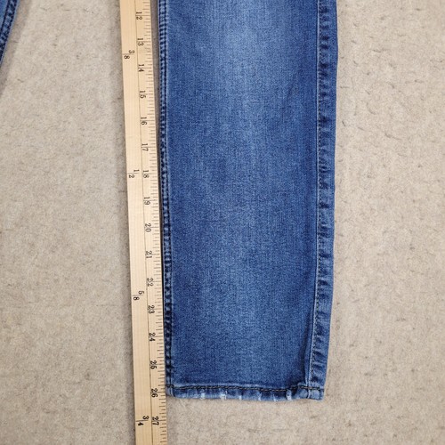 Abercrombie Kids Skinny Jeans 15/16 Short Blue Medium Wash - Picture 9 of 11