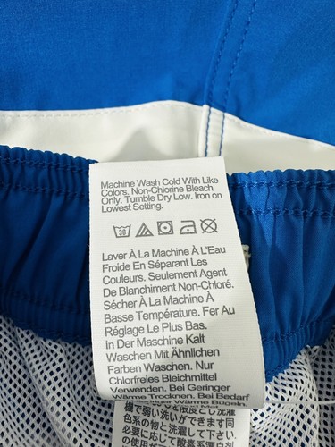 Crewcuts Boys Swim Trunks 10 Blue White Board Shorts Pockets Lined NWT - Picture 7 of 7
