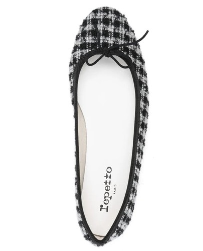 ZAPATOS PLANOS MUJER BAILARINA BALLET TWEED REPETTO CENDRILLON V1790TW410 - Imagen 4 de 5
