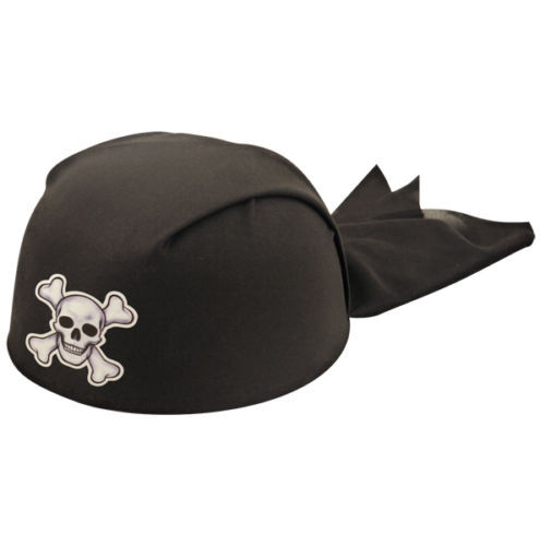 5Pcs Kids PIRATE FANCY DRESS COSTUME SET Hat Hook Earring Eye Patch Cutlass Kit