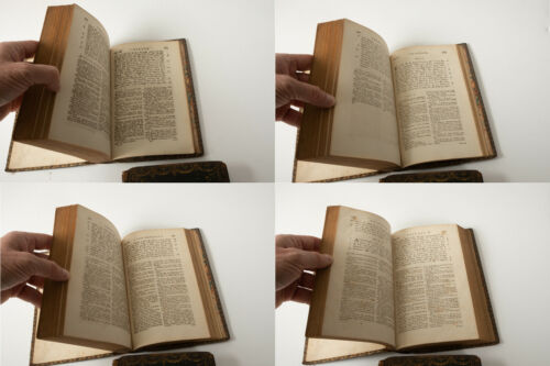 Greek Bible 2 Volumes (B5R)H KAINH ⌂IAOHKH Novum Testamentum London England 1778 - Foto 9 di 12