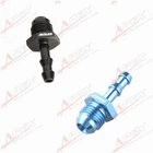 4AN 6AN 8AN 10AN 12AN To 4mm 6mm 8mm 10mm 1'' Barb Straight Fitting Fuel Line