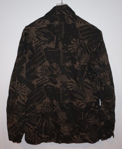 21 Men Black Brown Lightweight Jacket Mens M - Picture 3 of 3