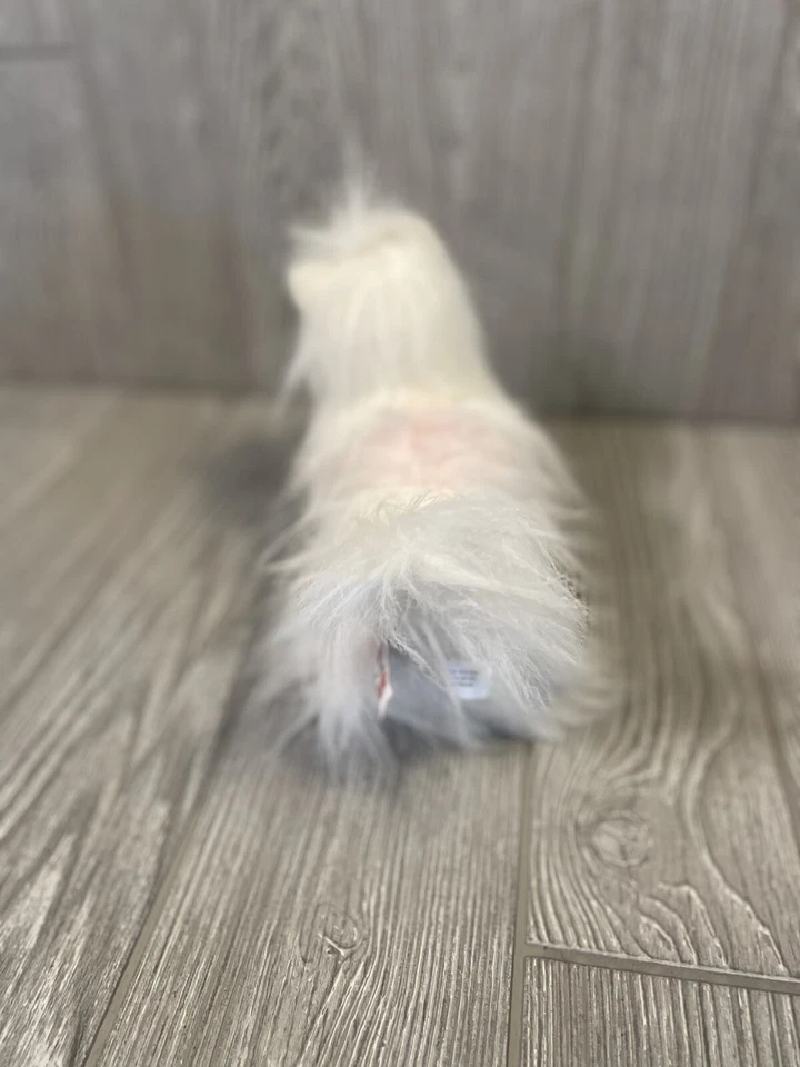 GANZ Webkinz Yorkie White & Pink Plush Dog - No Code - Image 4 of 4