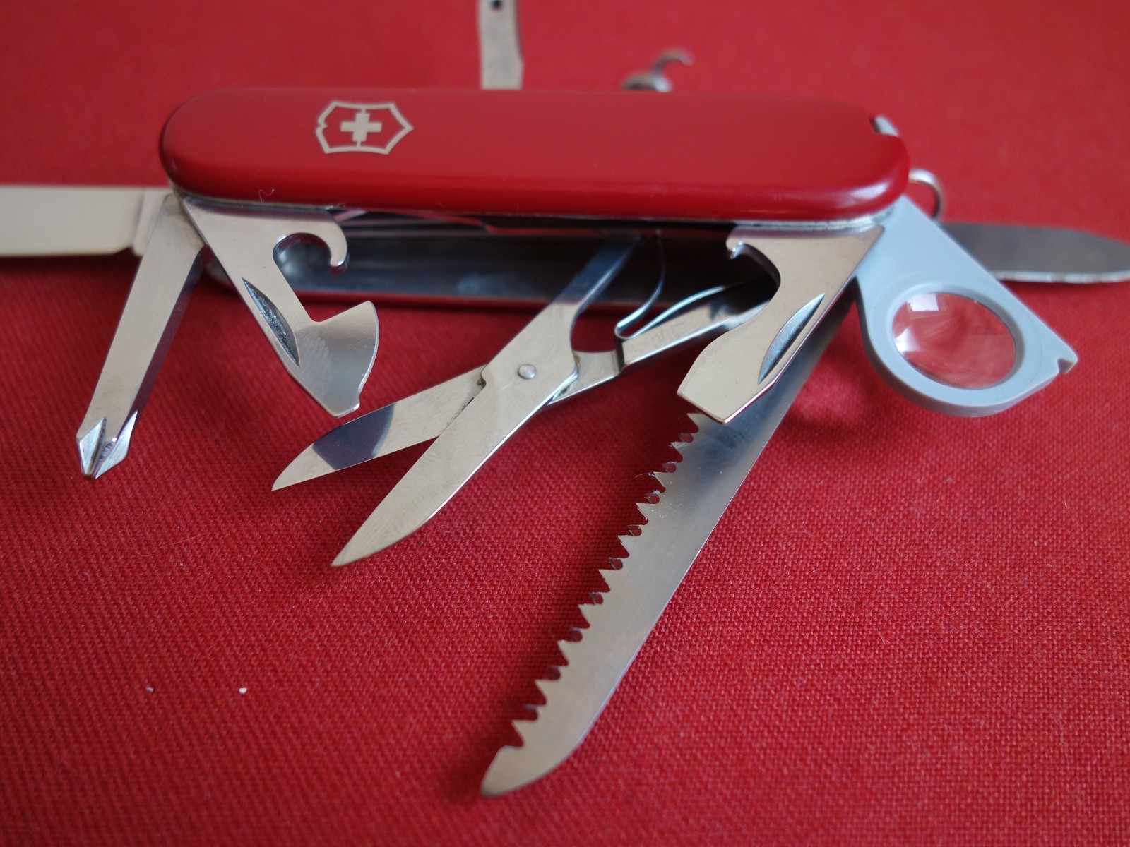 Sehr RAR Schweizer Victorinox Woodsman Taschenmesser 91mm /Auslaufmodell/ Taschenmesser Woodsman Messer 73e6d5 Sehr RAR Schweizer Victorinox Woodsman Taschenmesser 91mm /Auslaufmodell/ Taschenmesser Woodsman Messer 73e6d5
