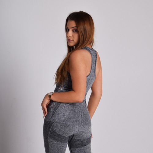 Flex TWSTDST Vests. Sports wear clothing gym bunny Twisted Saint Seamless Cute - Picture 7 of 16