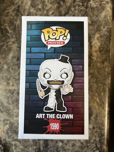 Funko POP! Art The Clown 1590 Movies Damien Leone’s Terrifier IN HAND NEW - Picture 4 of 6