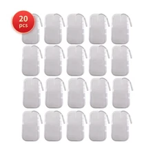 20 pcs Large Electrode Pads 2x4" for TENS Unit Replacement Pads for TENS Machine