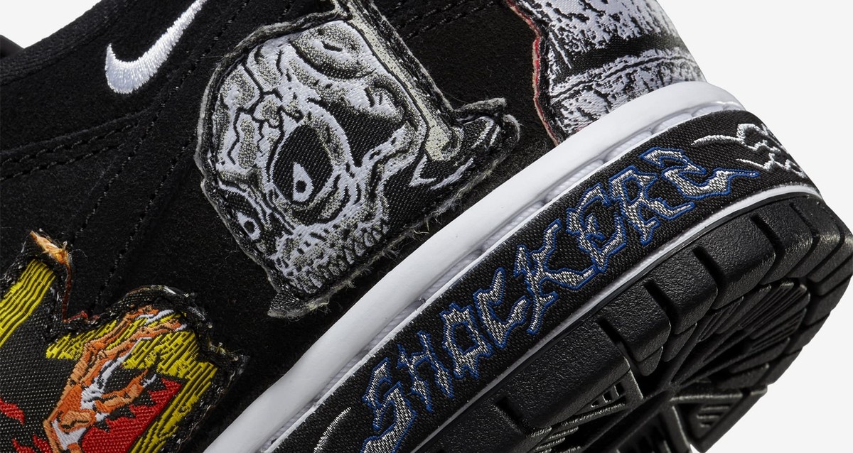 Nike SB Dunk Low Pro Neckface Black DQ4488-001 US 7 - 12 Men