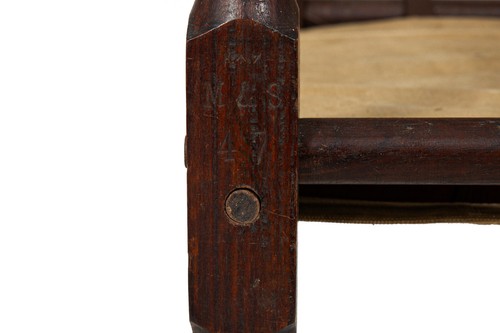 Authentic British Antique Roorkhee “Safari” Campaign Chair - Picture 13 of 24