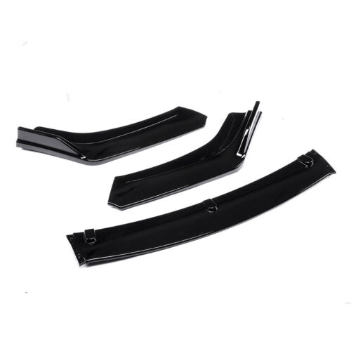 GLOSS BLACK FOR HONDA ACCORD SEDAN COUPE 2006-2008 FRONT BUMPER LIP SPLITTER - Picture 9 of 12