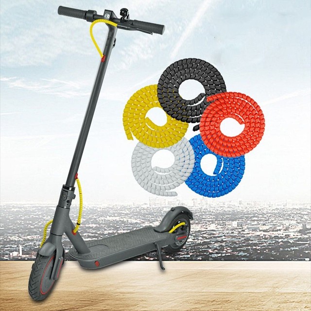 der Spiralen Elektrische Scooter Abdeckung der Bremslinie Cable Management der Spiralen Elektrische Scooter Abdeckung der Bremslinie Cable Management
