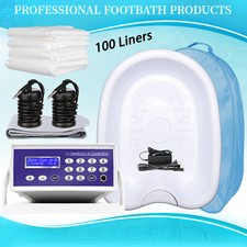 Ionic Foot Spa Bath Detox Machine Upgrade New Version Ion Metal Detox System US